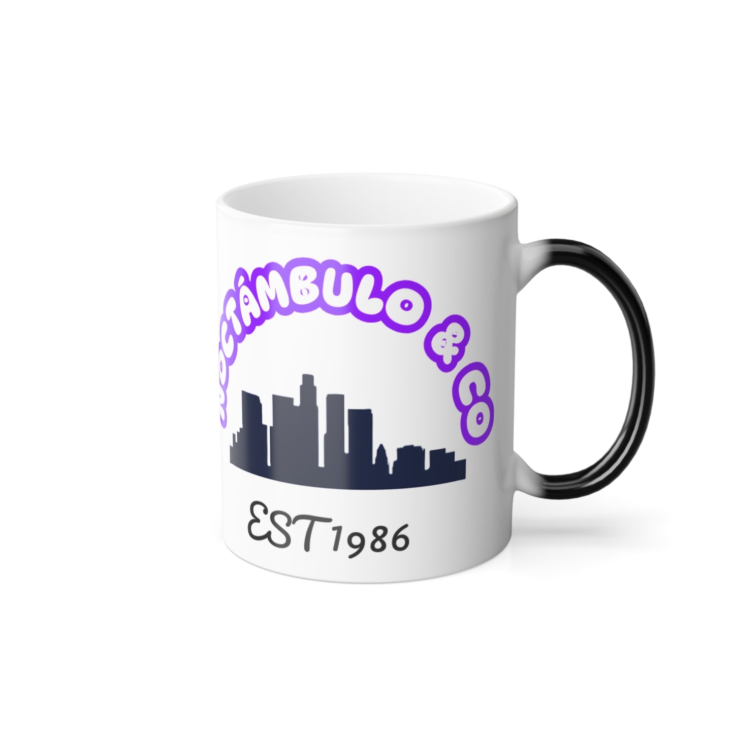 Color Morphing Mug - Custom Heat Sensitive Coffee Cup, Gift for Friends, Unique Kitchenware, Personalized Drinkware, Fun Office Mug