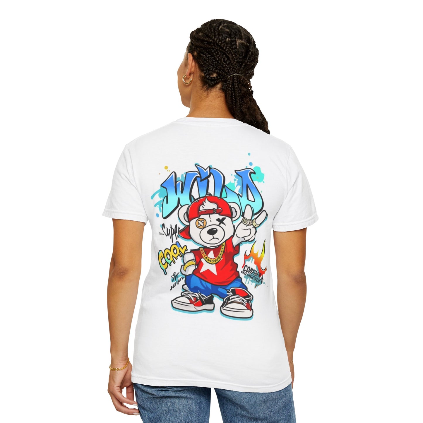 Cool Bear Graphic Tee - Unisex Streetwear Shirt for Urban Vibes, Casual Wear, Gift for Teens, Trendy Summer Fashion, Fun Everyday Style