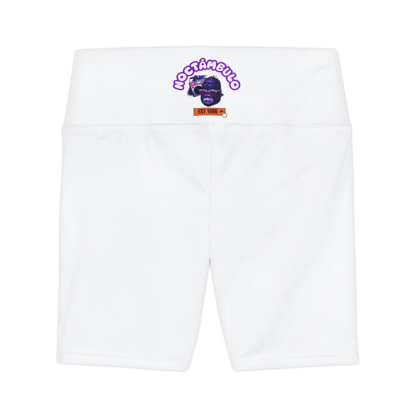 Colorful Women's Workout Shorts, Fun Athletic Bottoms for Gym, Motivational Exercise Apparel, Unique Fitness Gifts, AOP Style