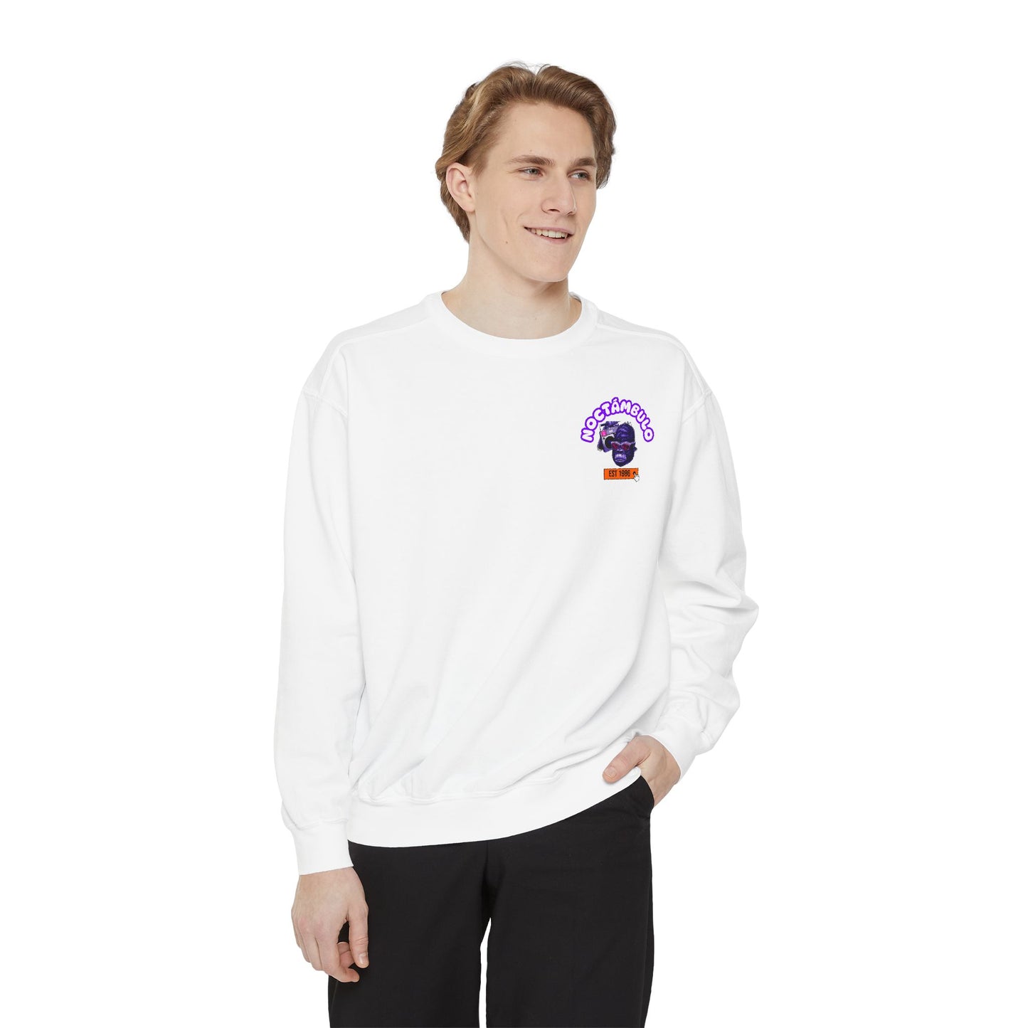 Unisex Sweatshirt - Elegant White Unique Design