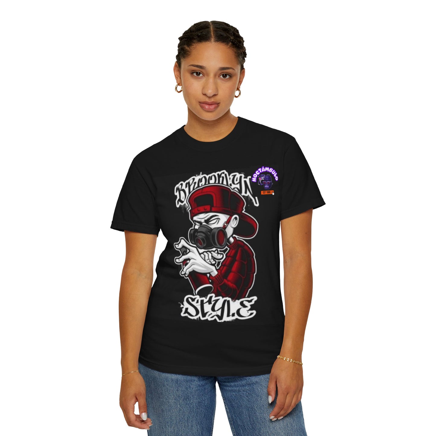 Brooklyn Style Graphic Tee - Unisex, Casual Wear, Gift for Hip Hop Lovers, Streetwear, Music Festival Outfit, Urban Fashion