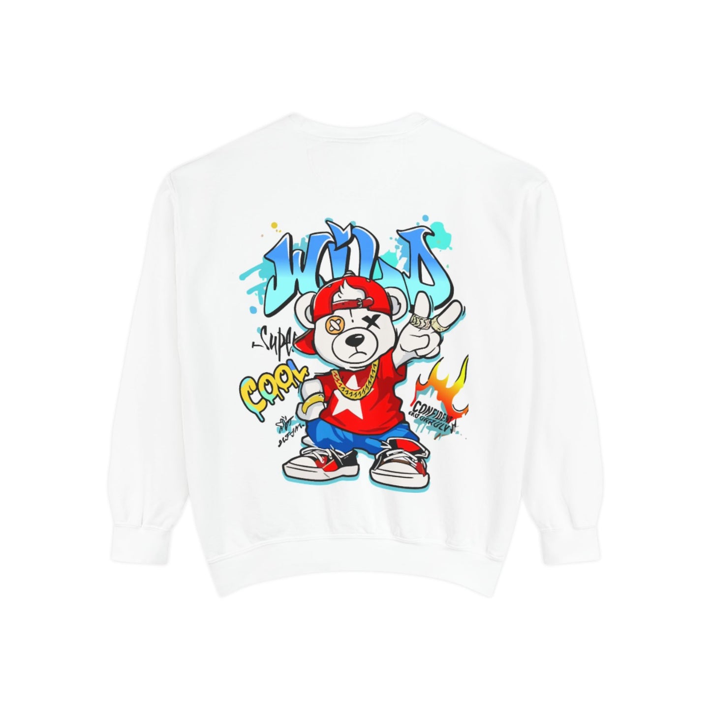 Unisex Sweatshirt - Elegant White Unique Design