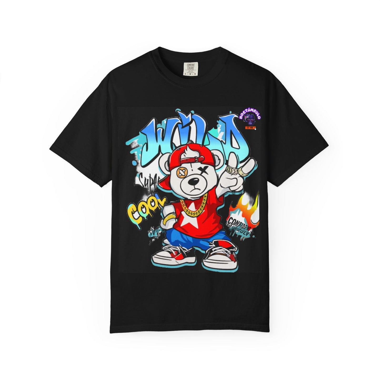 Wild Vibes Graphic T-Shirt | Streetwear Tee, Unisex Apparel, Trendy Summer Top, Urban Fashion, Statement Piece