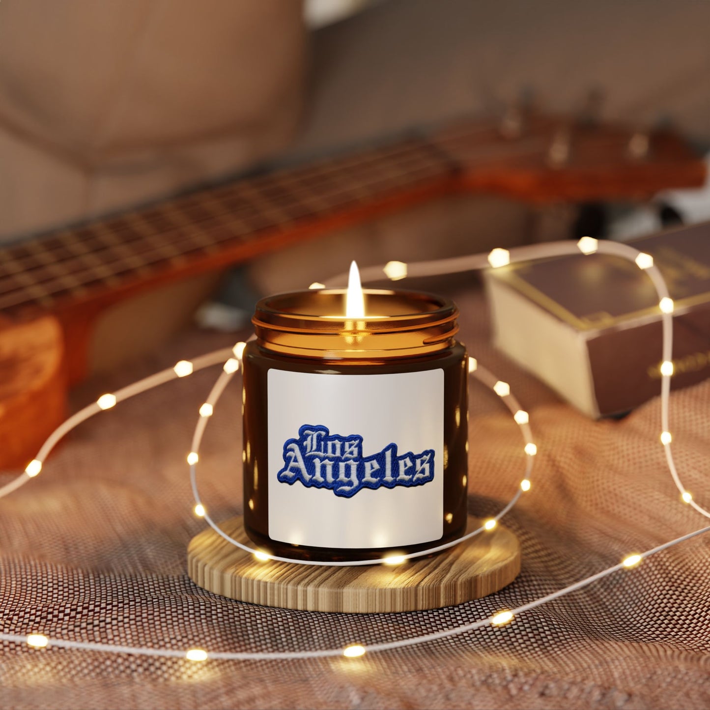 Los Angeles Scented Soy Candle | Home Decor, Gift for Her, Aromatherapy, Relaxation, Unique Candle