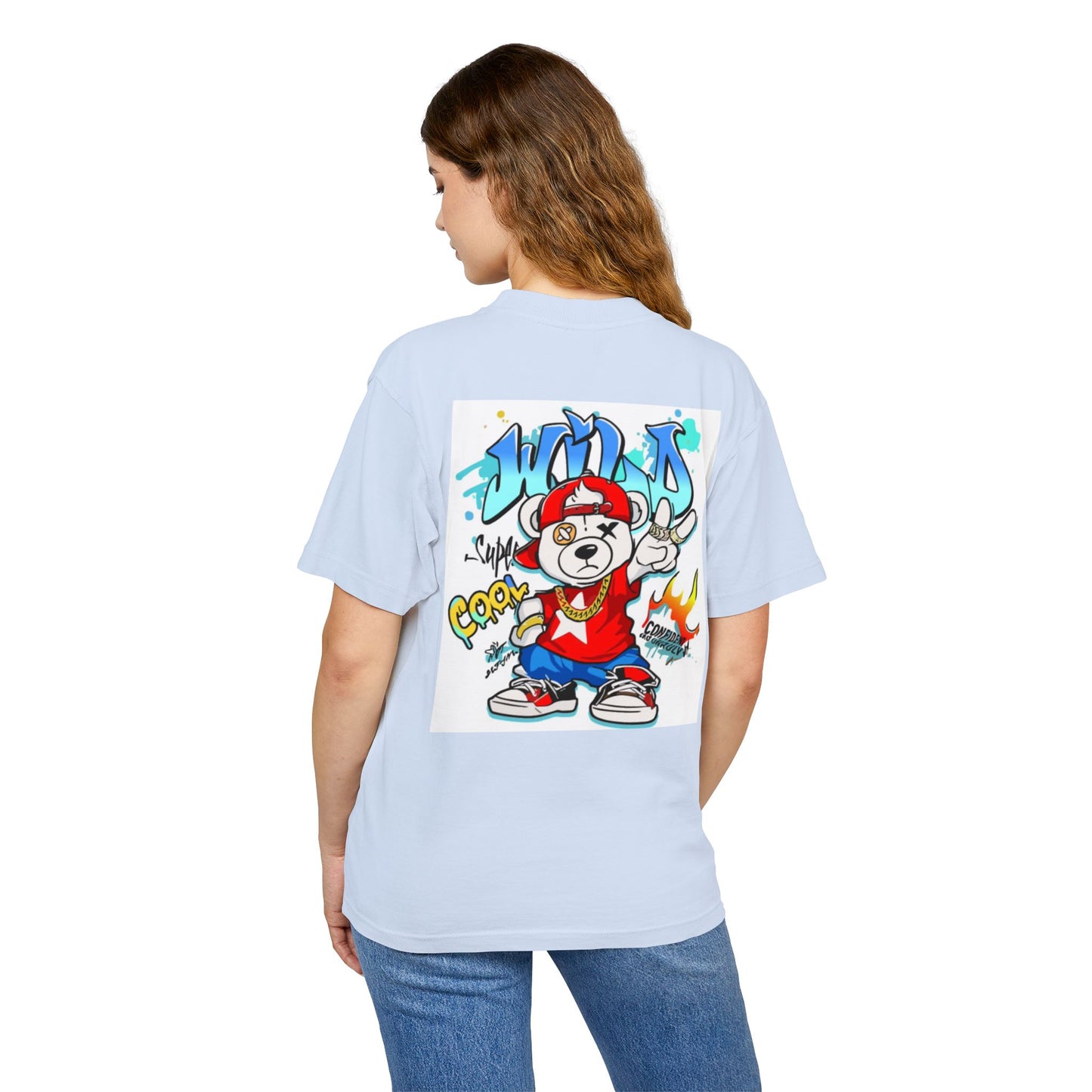 Urban Graphic Tee, Streetwear Shirt, Hip-Hop Style Top, Cool Vibe Casual Wear, Perfect for Parties, Gifts for Trendsetters