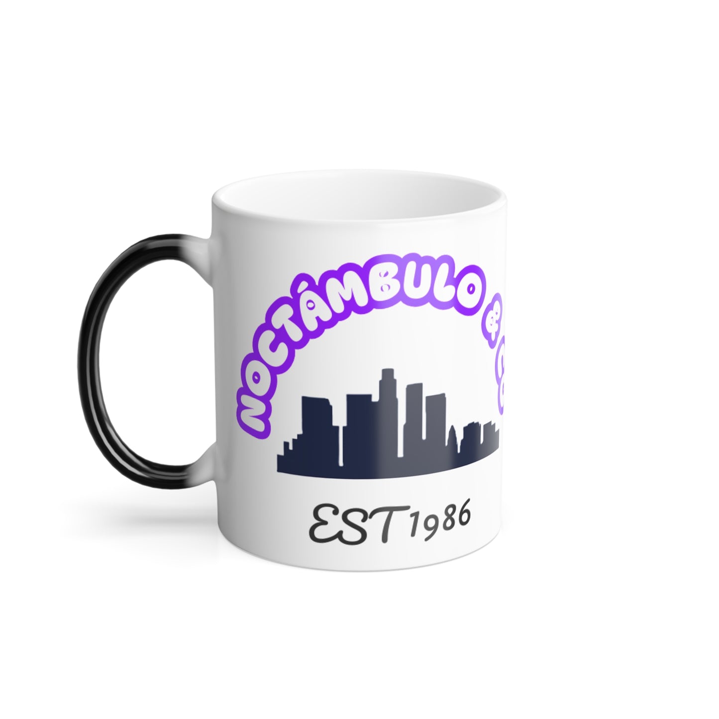 Color Morphing Mug - Custom Heat Sensitive Coffee Cup, Gift for Friends, Unique Kitchenware, Personalized Drinkware, Fun Office Mug