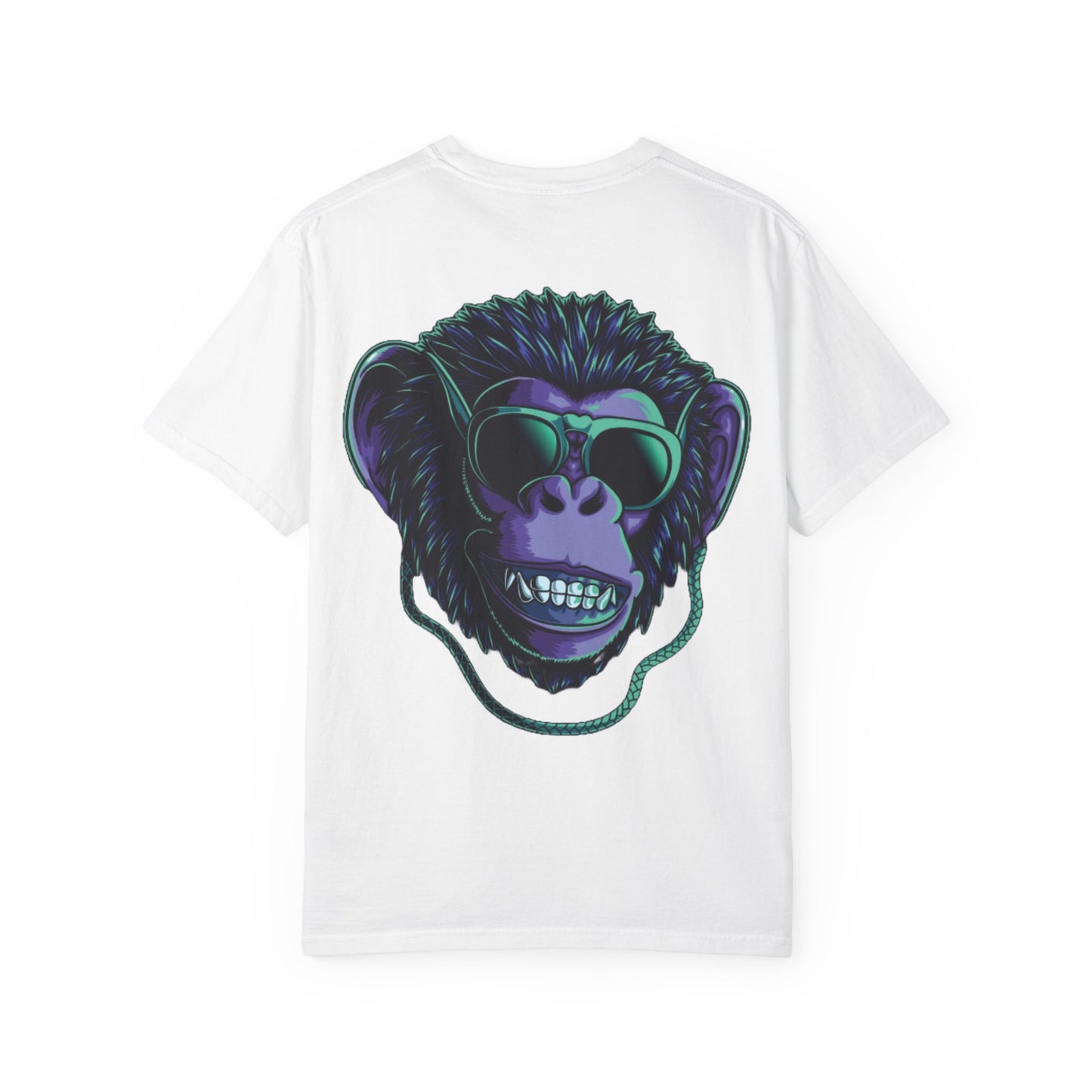 Chill Monkey Vibe T-Shirt, Casual Streetwear, Fun Graphic Tee, Gift for Friends, Playful Fashion Style, Summer Outfit