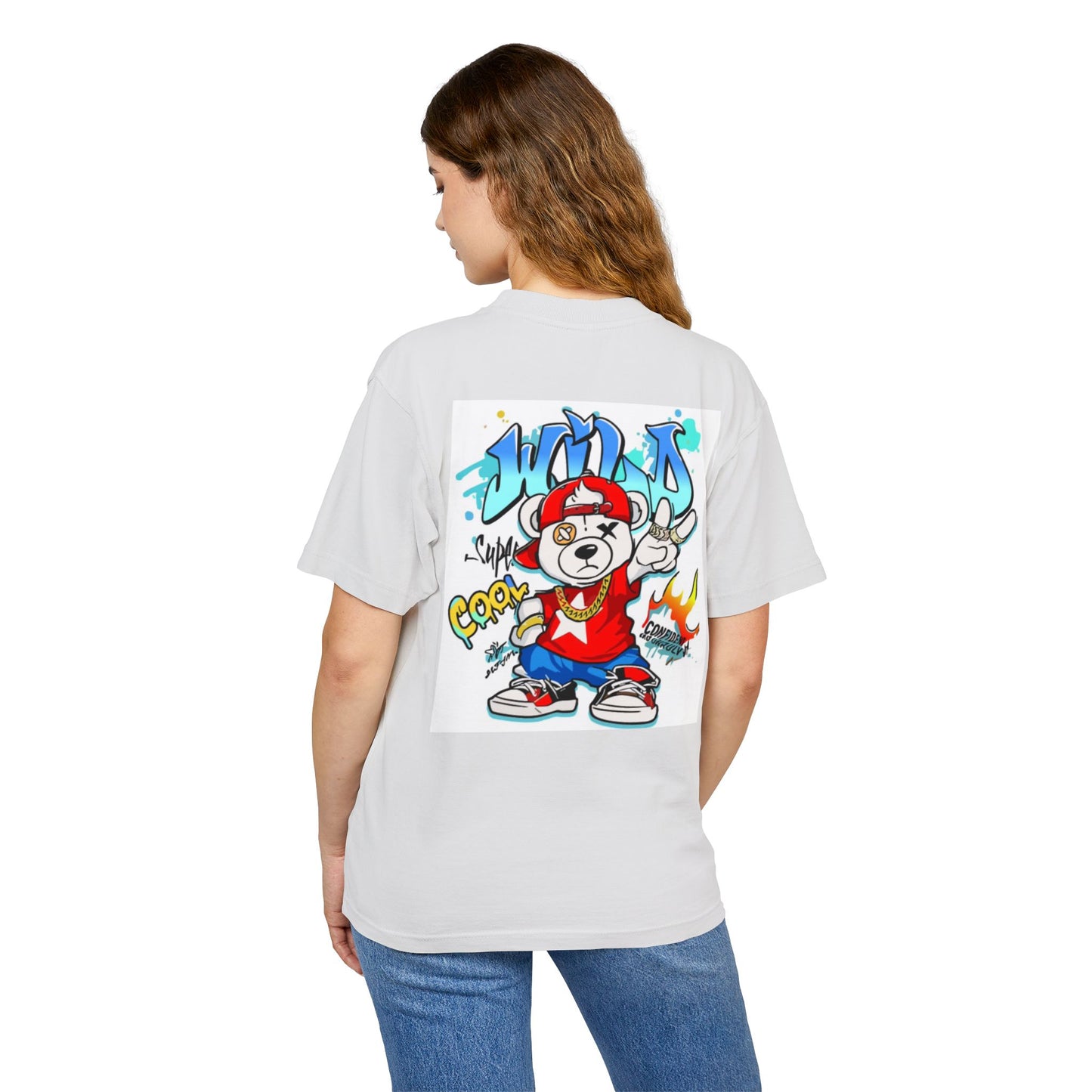 Urban Graphic Tee, Streetwear Shirt, Hip-Hop Style Top, Cool Vibe Casual Wear, Perfect for Parties, Gifts for Trendsetters