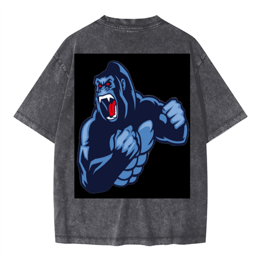 Unisex Oversized Snow Wash T-shirt(285GSM)