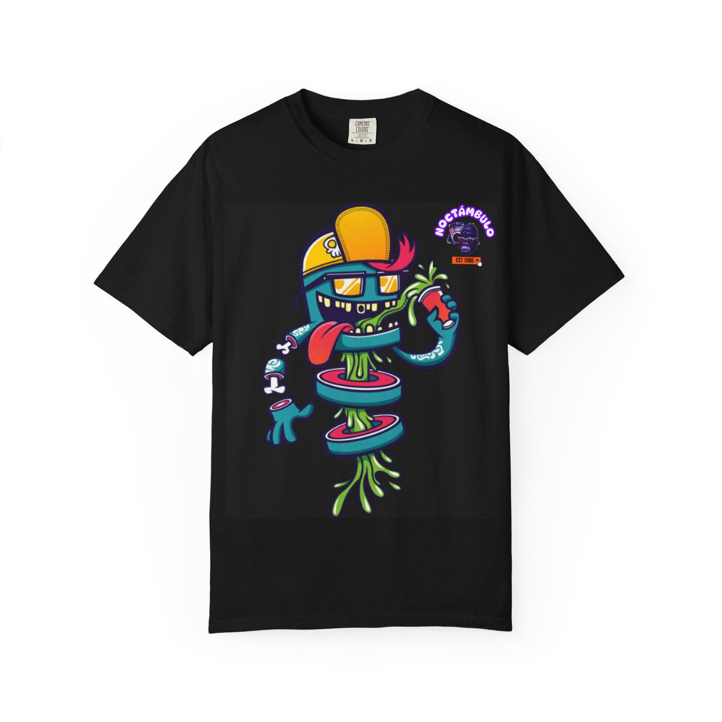 Colorful Graphic T-Shirt, Unisex Designer Tee, Trendy Streetwear Top, Gift for Gamers, Casual Wear Essential