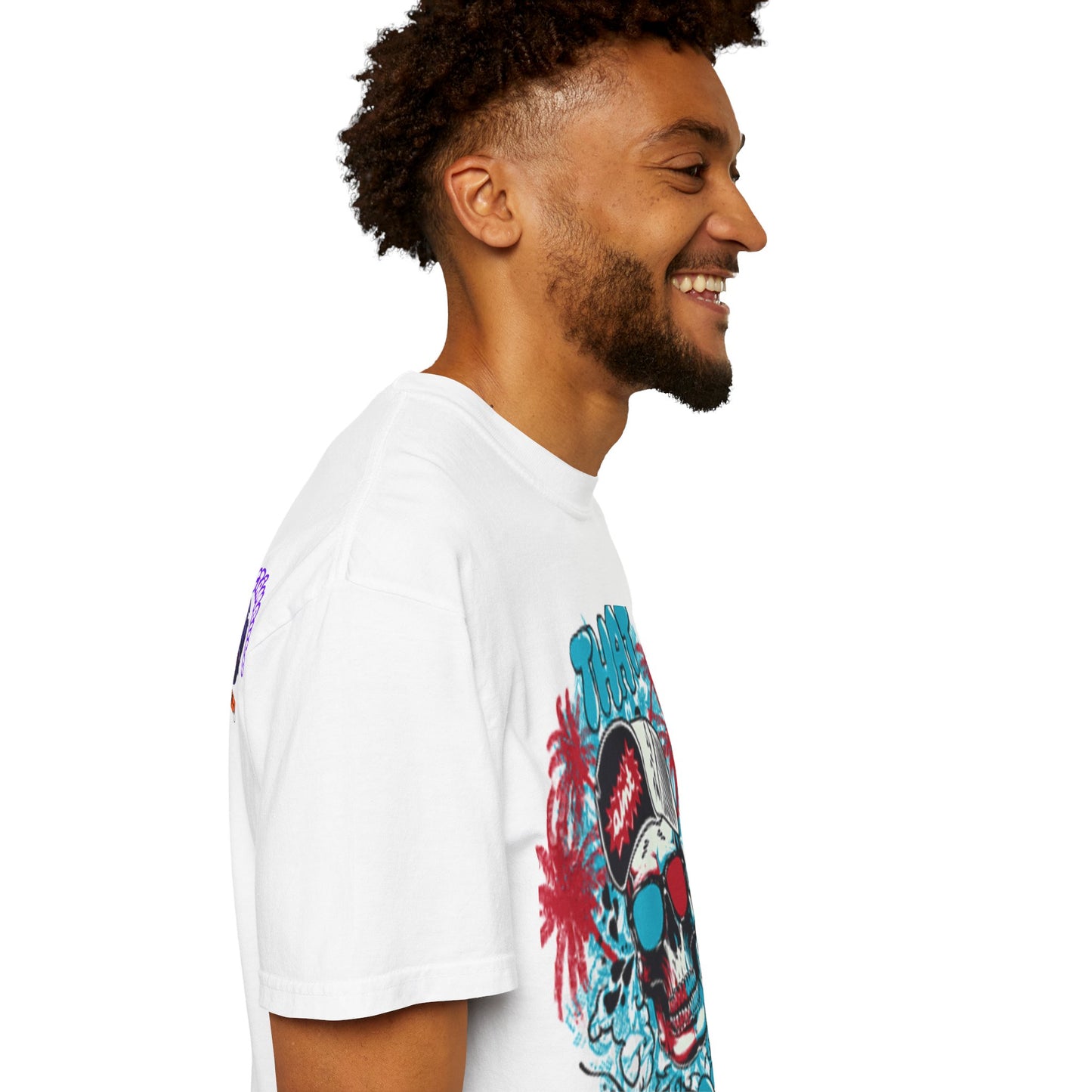 Cool Vibe Skull T-Shirt, Unisex Graphic Tee, Beachwear, Summer Outfit, Gift for Him/Her, Casual Wear