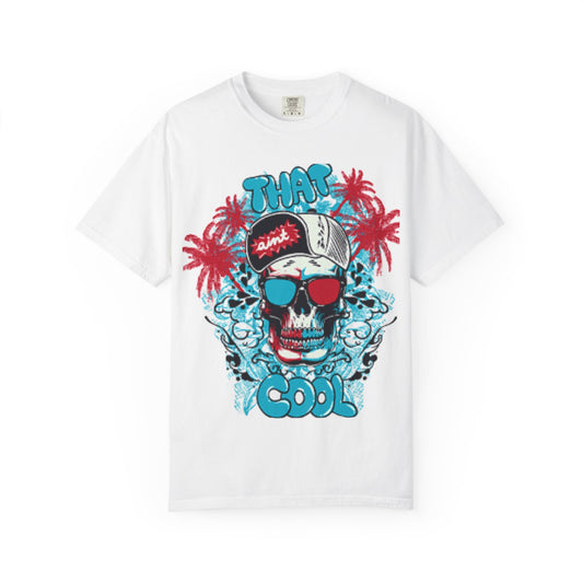 Cool Skull Graphic Tee, Unisex Casual Shirt, Beachwear, Summer Tees, Music Festival Outfit, Gift for Him/Her