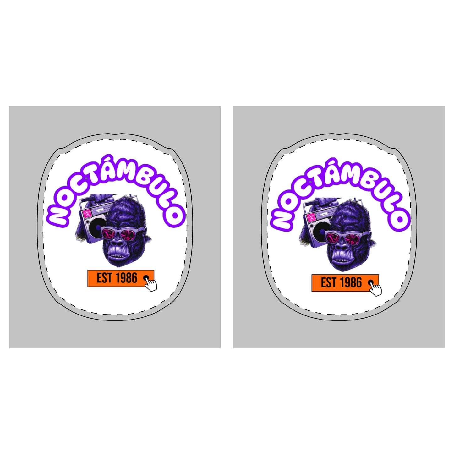 Retro Gorilla AirPod Max Cases, Noctámbulo Accessories, Gift for Music Lovers, Unique Earphone Protectors, Fun Tech Gear