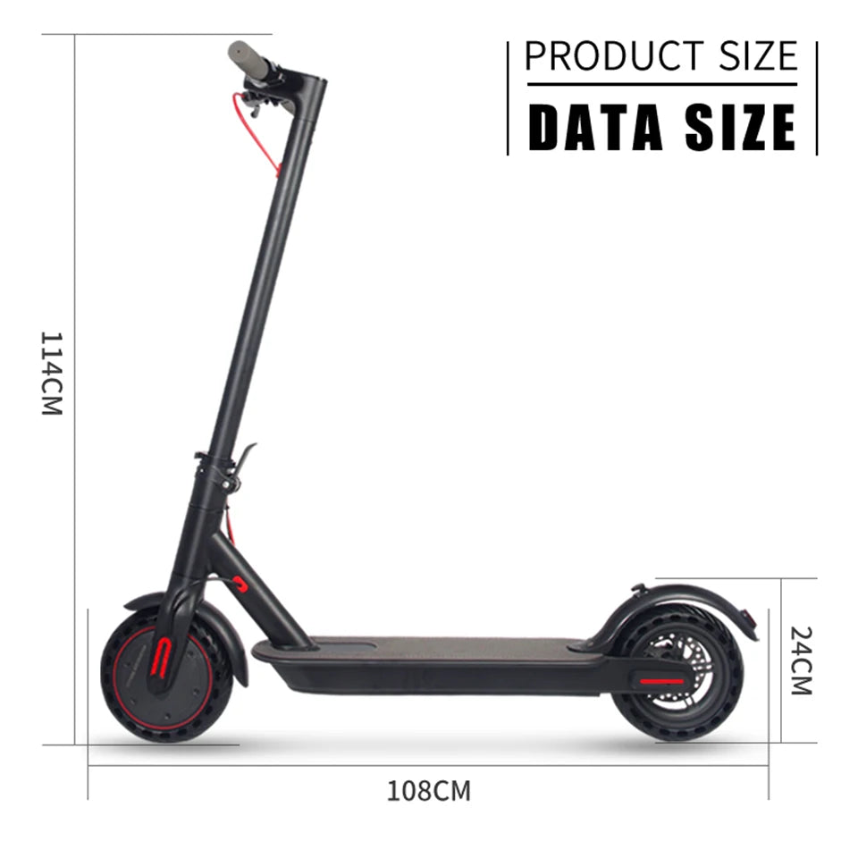 Electric Scooter 8.5 Inch Solid Tire 25 km/h Foldable Electric Scooter fast shiping