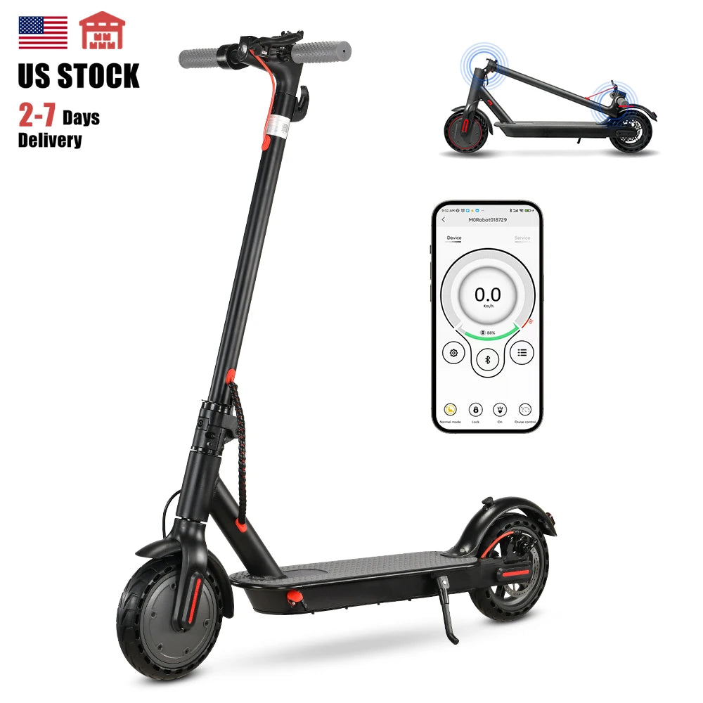 Electric Scooter 8.5 Inch Solid Tire 25 km/h Foldable Electric Scooter fast shiping