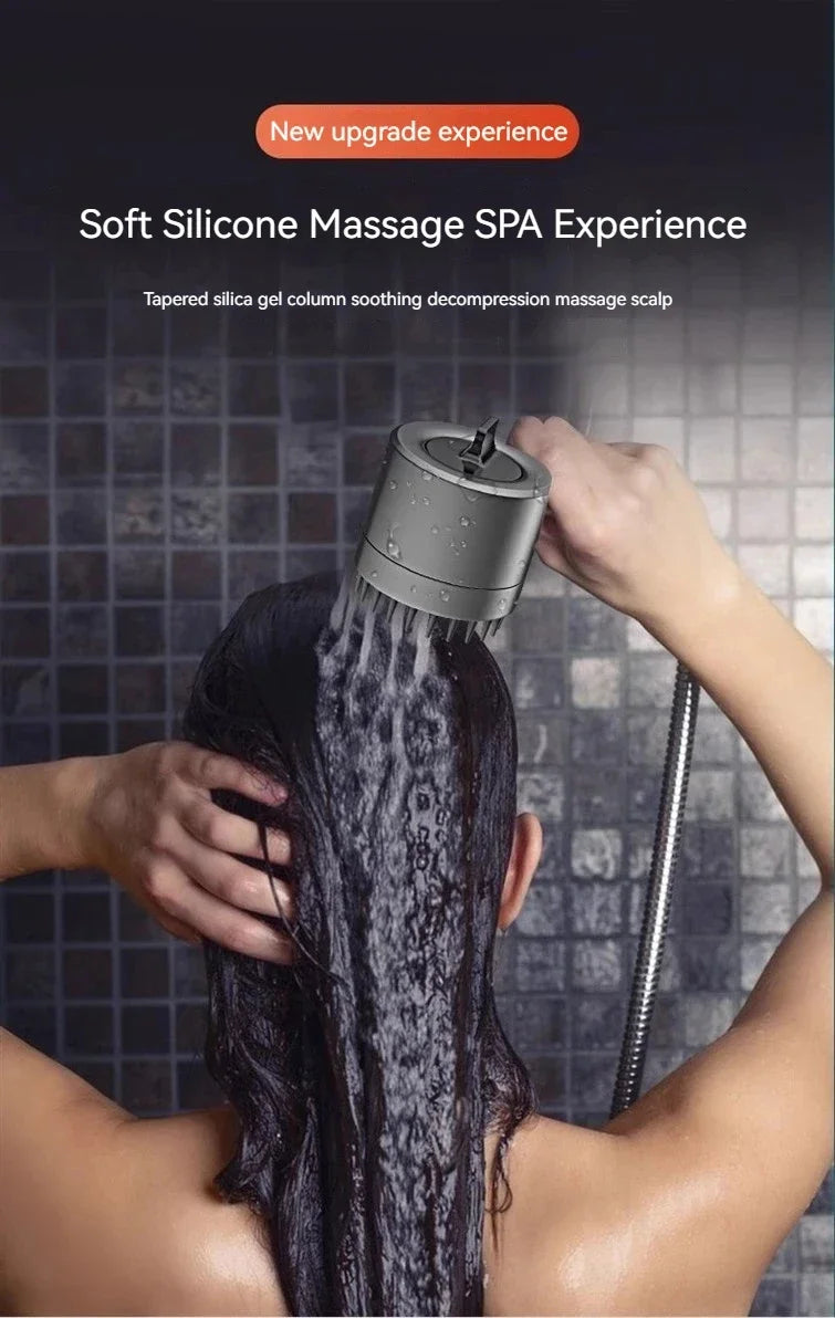 New Portable Shower Head 3 Modes High Pressure Showerhead Filter Rainfall Faucet Tap Bathroom Bath Home Innovative Accessory