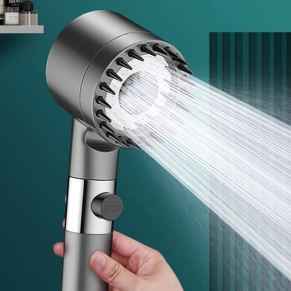 Shower Head High Pressure Showerhead Portable Filter Rainfall Faucet Tap Bathroom Bath Home Innovative Accessory Save Water 2025